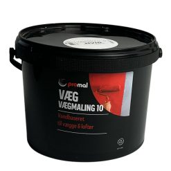 Vægmaling glans 10 3 liter