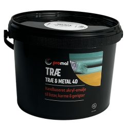 Træ og metalmaling glans 40 3 liter